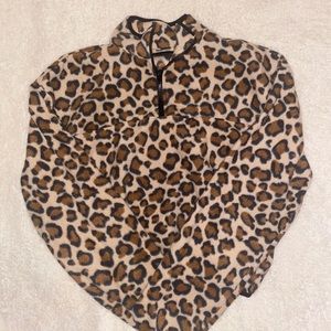 Leopard Print Pullover